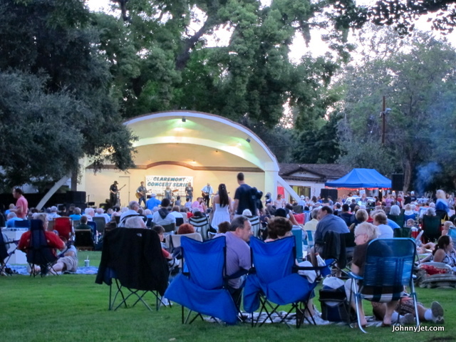 Summer Concerts in Memorial Park, Claremont